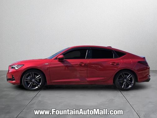 Performance Red Pearl 2025 Acura Integra A-Spec