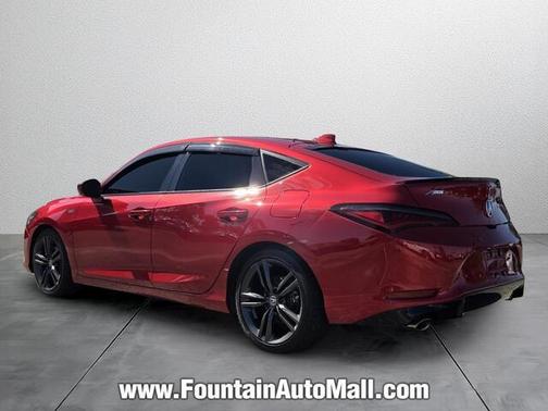 Performance Red Pearl 2025 Acura Integra A-Spec