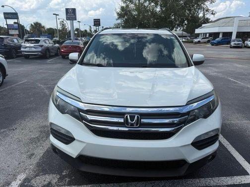 White Diamond Pearl 2018 Honda Pilot EX-L