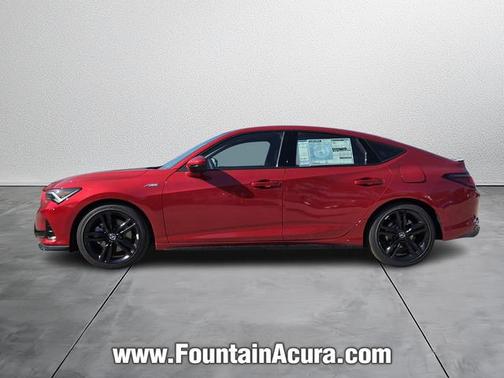 Performance Red Pearl 2026 Acura Integra A-Spec Technology