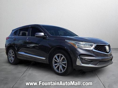 Gunmetal Metallic 2020 Acura RDX Technology Package