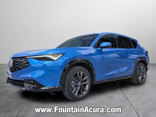 Apex Blue Pearl 2026 Acura ADX A-Spec