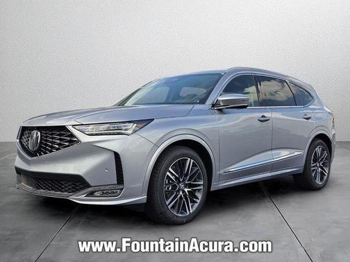 Solar Silver Metallic 2026 Acura MDX Advance Package