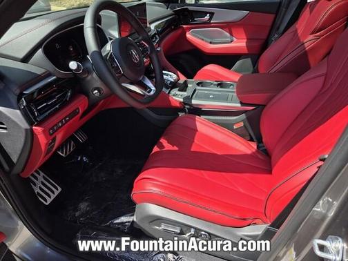 Liquid Carbon Metallic 2026 Acura MDX A-Spec Advance Package