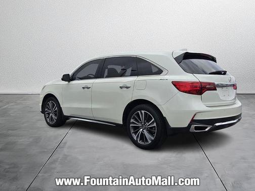 White Diamond Pearl 2019 Acura MDX 3.5L w/Technology Package