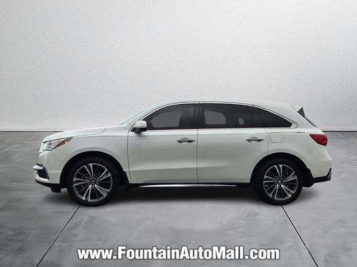 White Diamond Pearl 2019 Acura MDX 3.5L w/Technology Package