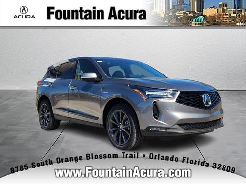 Liquid Carbon Metallic 2026 Acura RDX A-Spec PACKAGE