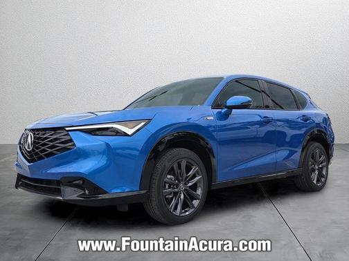 Apex Blue Pearl 2026 Acura ADX A-Spec