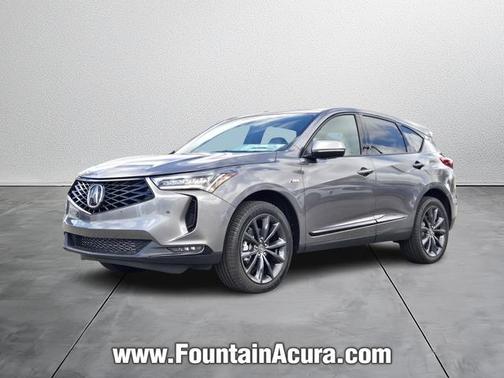 Liquid Carbon Metallic 2026 Acura RDX A-Spec PACKAGE