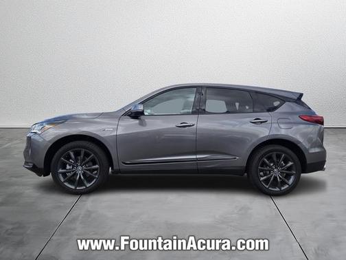Liquid Carbon Metallic 2026 Acura RDX A-Spec PACKAGE