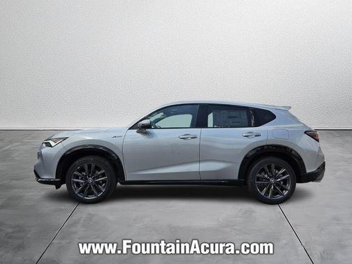 Silver 2026 Acura ADX A-Spec