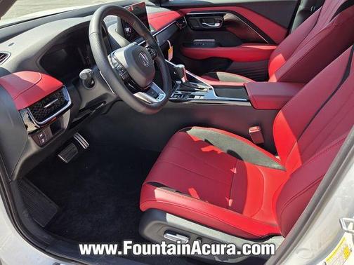 Platinum White Pearl 2026 Acura ADX A-Spec Advance