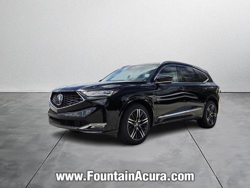 Majestic Black Pearl 2026 Acura MDX Advance Package