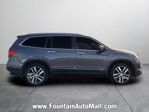 Modern Steel Metallic 2017 Honda Pilot Touring