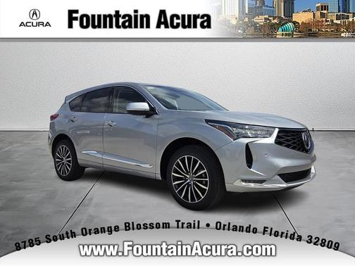 Solar Silver Metallic 2026 Acura RDX ADVANCE PACKAGE