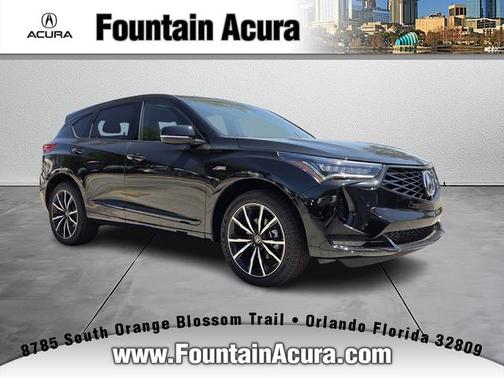 Majestic Black Pearl 2026 Acura RDX A-Spec Advance Package
