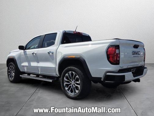 Summit White 2023 GMC Canyon Denali