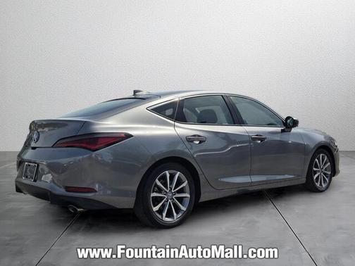 Liquid Carbon Metallic 2023 Acura Integra Base