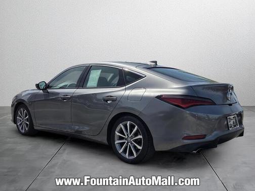 Liquid Carbon Metallic 2023 Acura Integra Base