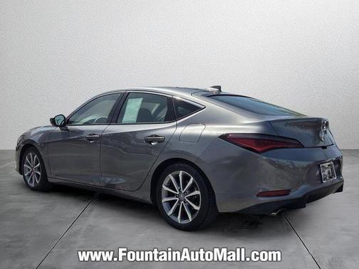 Liquid Carbon Metallic 2023 Acura Integra Base