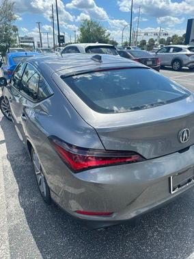 Liquid Carbon Metallic 2023 Acura Integra Base