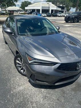 Liquid Carbon Metallic 2023 Acura Integra Base