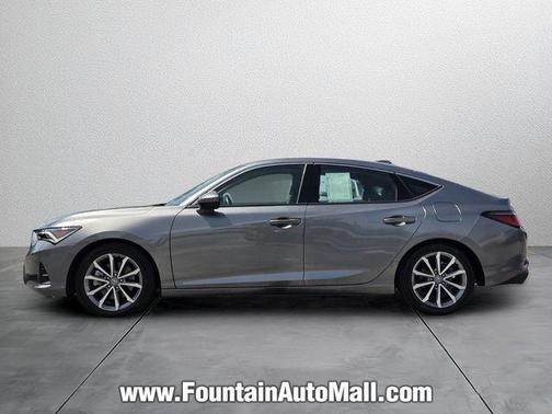 Liquid Carbon Metallic 2023 Acura Integra Base