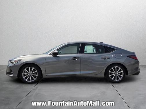 Liquid Carbon Metallic 2023 Acura Integra Base