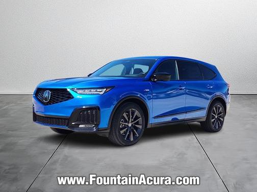 Apex Blue Pearl 2026 Acura MDX A-Spec