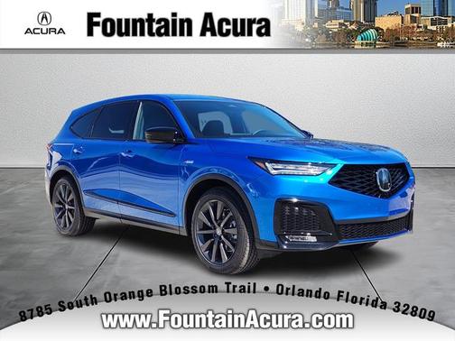 Apex Blue Pearl 2026 Acura MDX A-Spec