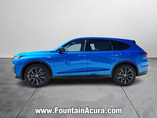 Apex Blue Pearl 2026 Acura MDX A-Spec