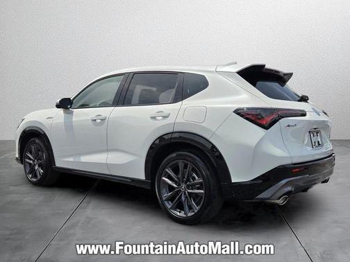 Platinum White Pearl 2025 Acura ADX A-Spec