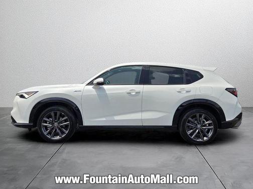 Platinum White Pearl 2025 Acura ADX A-Spec