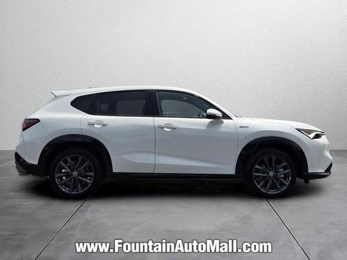 Platinum White Pearl 2025 Acura ADX A-Spec
