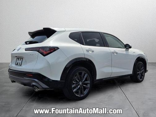 Platinum White Pearl 2025 Acura ADX A-Spec