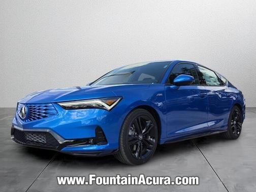 Apex Blue Pearl 2026 Acura Integra w/A-Spec Package