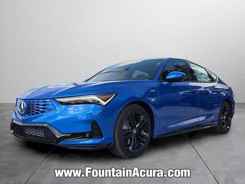 Apex Blue Pearl 2026 Acura Integra w/A-Spec Package