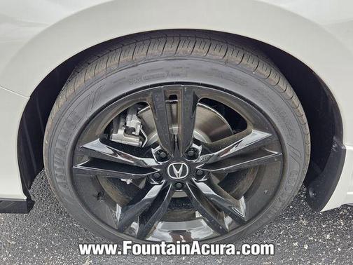 Platinum White Pearl 2026 Acura Integra w/A-Spec Package
