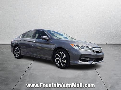 Modern Steel Metallic 2016 Honda Accord EX