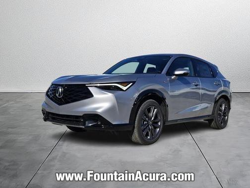 Silver 2026 Acura ADX A-Spec
