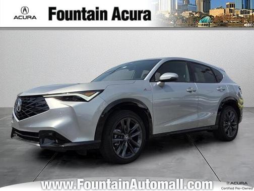 Solar Silver Metallic 2026 Acura ADX A-Spec