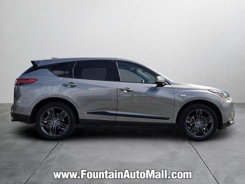 Liquid Carbon Metallic 2023 Acura RDX A-Spec