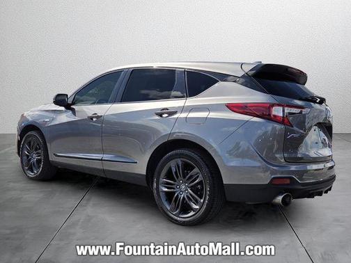 Liquid Carbon Metallic 2023 Acura RDX A-Spec