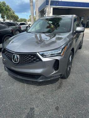 Liquid Carbon Metallic 2023 Acura RDX A-Spec