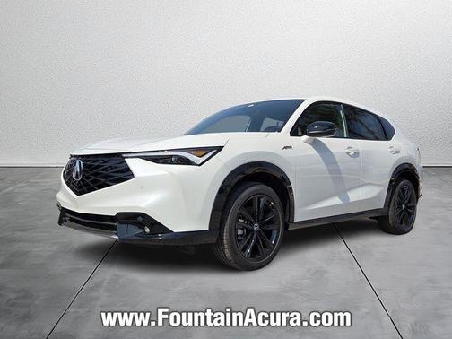 White Pearl 2026 Acura ADX A-Spec Advance
