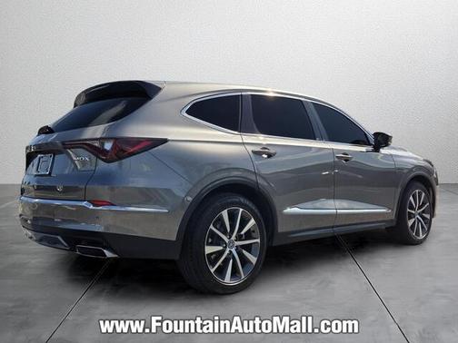 Liquid Carbon Metallic 2025 Acura MDX Technology Package