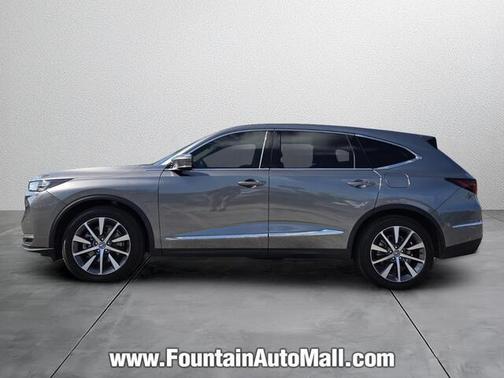 Liquid Carbon Metallic 2025 Acura MDX Technology Package