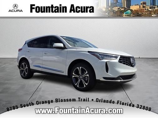 Platinum White Pearl 2026 Acura RDX TECHNOLOGY PACKAGE