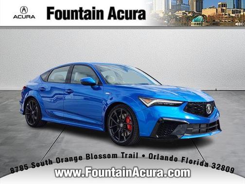 Blue 2026 Acura Integra Type S