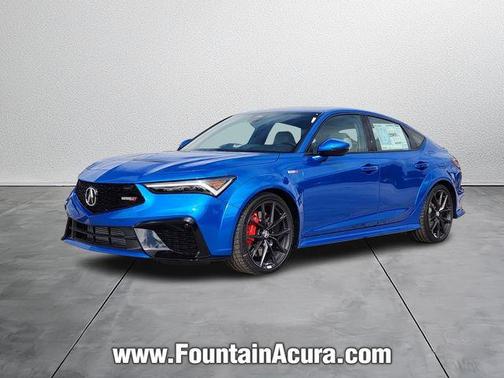 Blue 2026 Acura Integra Type S